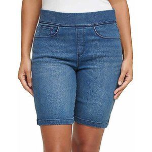 DKNY Comfort Stretch Pull-On Bermuda Short, M